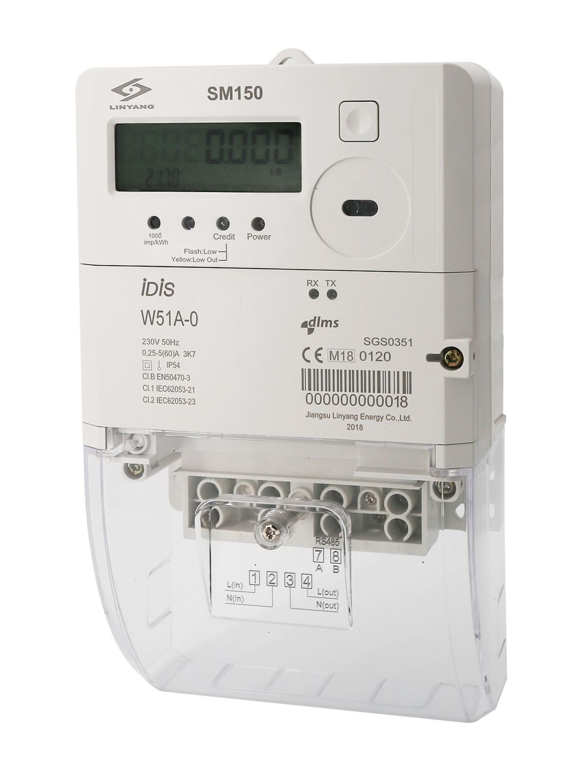 Single Phase Split Smart Meter Single Phase Split Smart Meter