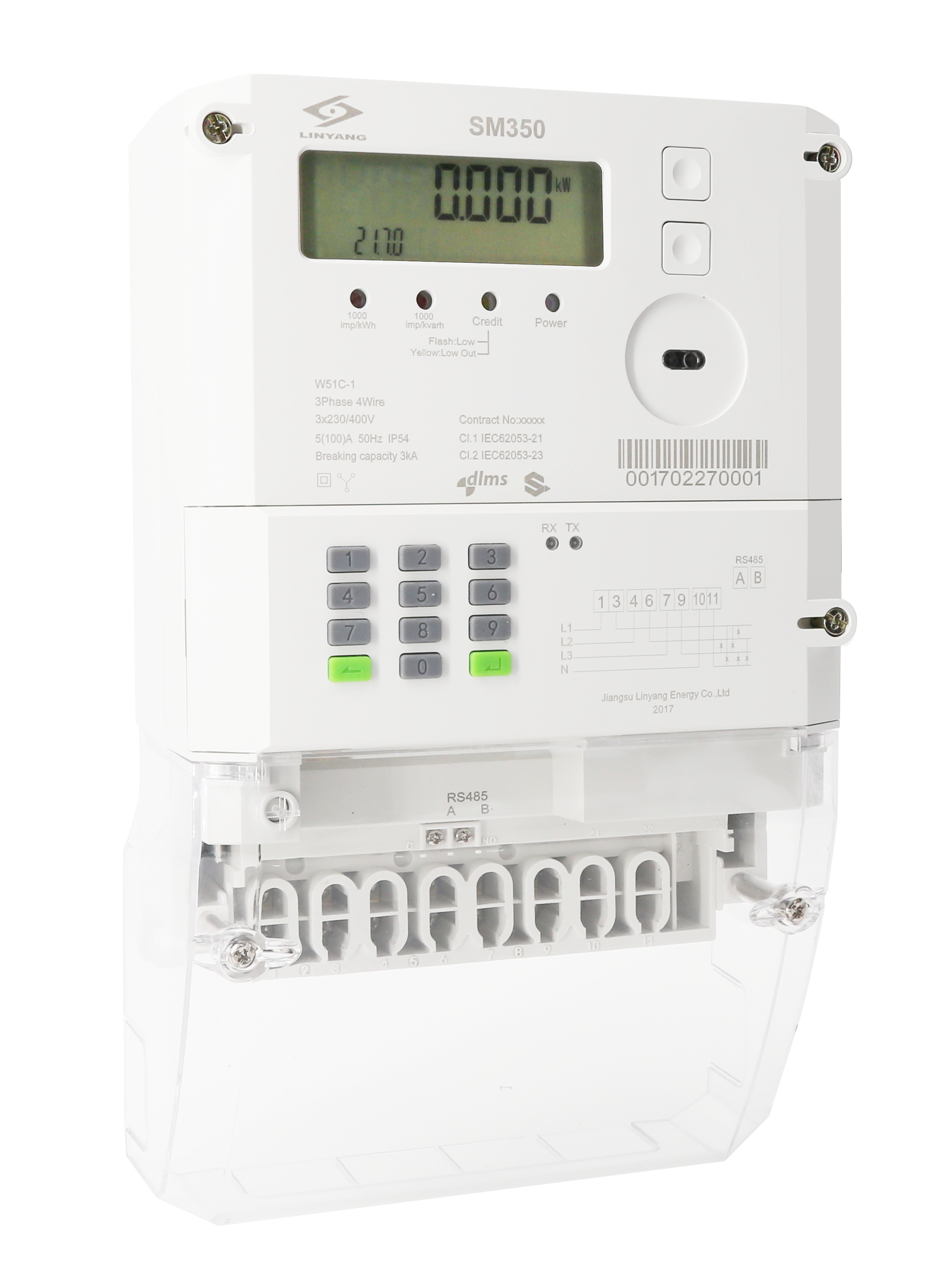 Three Phase Integrated Keypad Smart Meters Three Phase Integrated Keypad Smart Meters